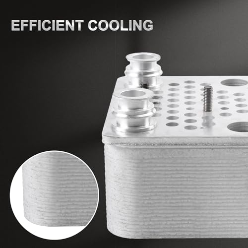 Engine Oil Cooler Kit for Ford F250 F350 F450 F550 E350 E450 Super Duty
