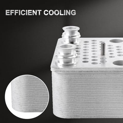 Engine Oil Cooler Kit for Ford F250 F350 F450 F550 E350 E450 Super Duty