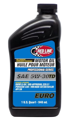 Red Line 12224 Professional Series 5W30TD Euro Motor Oil - 1 Quart