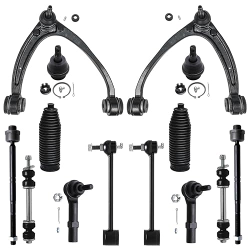 Detroit Axle - 14pc End Kit for Chevy GMC Suburban Yukon XL 1500 Tahoe - size: 14CS34459/14PC