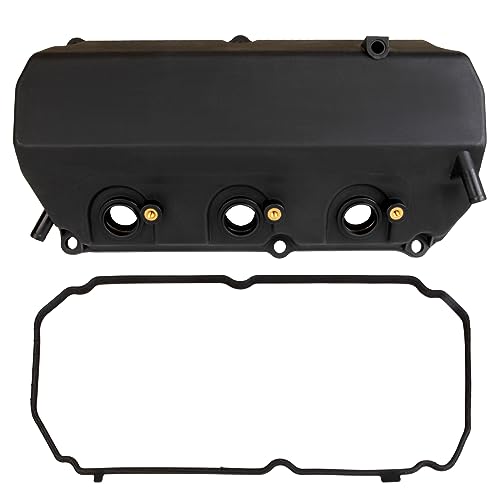 MITZONE Valve Cover Right Side Compatible with 2007-2009 Mitsubishi Outlander 3.0L Replace 1035A702 - color: 2007-2009 Outlander 3.0L Right Side