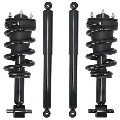 maXpeedingrods 4Pc Front Strut Rear Shock for Chevy Silverado 1500 RWD/4WD - size: 4x Front Strut+Rear Shock(07-13 RWD/4WD)