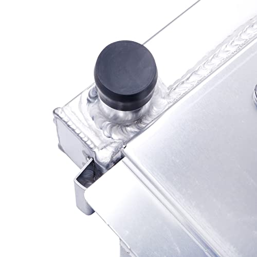 Full Aluminum Radiator with Shroud Fan for 1980-1993 Fo rd Mustang - size: Radiator with Fan Shroud