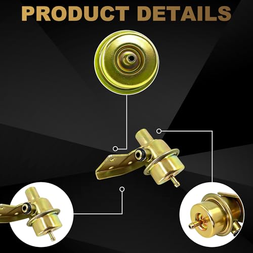 PartsFlow Fuel Injection Pressure Regulator For 1987-1990 Jeep Cherokee For 1987-1990 Jeep Comanche For 1987-1990 Jeep Wagoneer PR21T 927-816