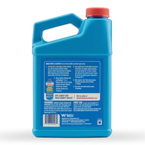 BlueDevil 3 in 1 Radiator Flush | 32 oz. | 1 Pack - size: 1 Pack