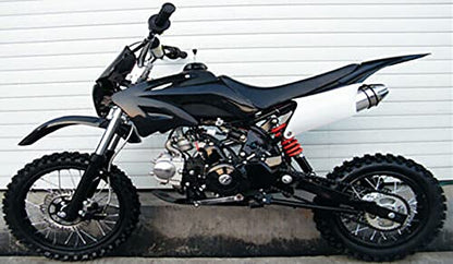 Plastic Fairing Kit for Apollo Orion110cc 125cc Pit Dirt Bike Body Fender Set Fits Apollo Orion Style 4-Stroke Horizontal Engine Bikes Only (Black)