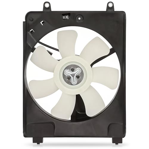 PartsFlow Radiator Dual Cooling Fan 620-938 Assembly Compatible with 2015-2016 Honda CRV L4 2.4L Right 38611RMXA51 - color: For Honda CRV