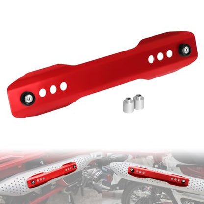 CT125 Exhaust Heat Shield Guard Accessories Compatible with Hunter Cub CT 125 Trail125 2020-2024 Aluminum Silencer Pipe Protection Guards (Red) - color: red1