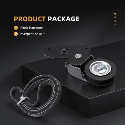 Serpentine Belt with Tensioner Kit #38197 3539155 419-122 - size: 1995-2011 for DeVille/Eldorado/Seville