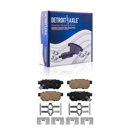 Detroit Axle - Brake Kit for 1992-1993 Honda Civic 1990-1993 Acura Integra - size: 10PR230041V1/kit