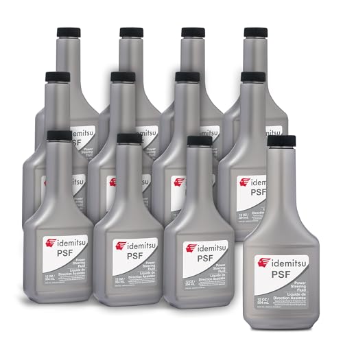 Idemitsu Power Steering Fluid – 12 oz, 12 Pack - size: 12 Fl Oz, Pack of 12