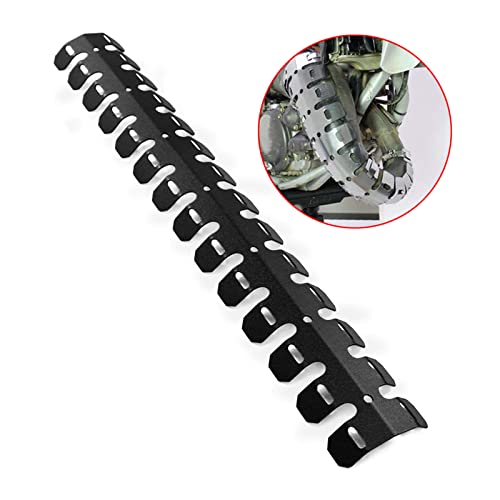 Worldmotop Motorcycle Heat Shield Cover for All Off Road ATV Dirt Bike(Long-B-1PC) - size: Long-B-1PC