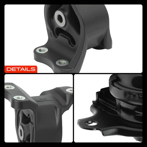 A-Premium Set of 3 Engine Motor Mount Kit Compatible with Honda - style: 3PCS Set