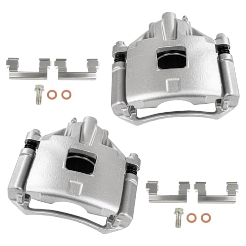 cciyu Front Left & Right Disc Brake Calipers Assembly 18B4638A 18B4639A - size: Front[18B4638A+18B4639A]