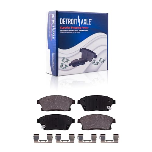Detroit Axle - 8pc Brake Kit for 14-15 Chevy Cruze Volt 12-17 Buick Verano - size: 8PR53094/KIT