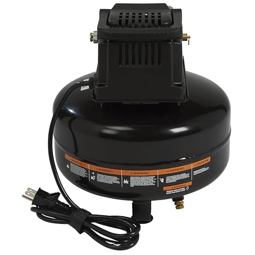 Ironton Air Compressor, 3-Gallon, 0.3 HP, 110 PSI, Oil-Free