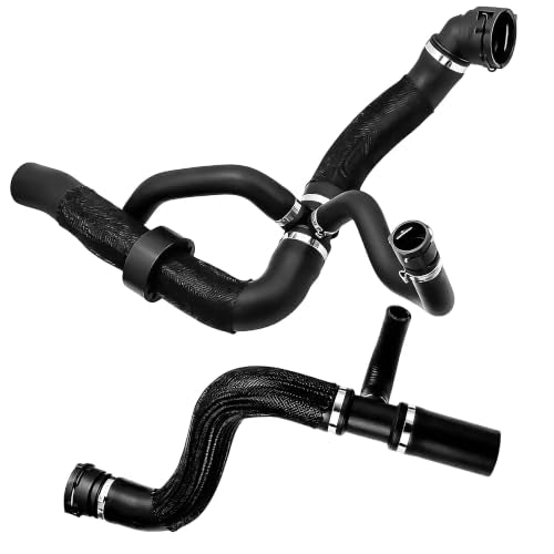 Upper and Lower Engine Radiator Coolant Hoses 68440687AA 68246569AA