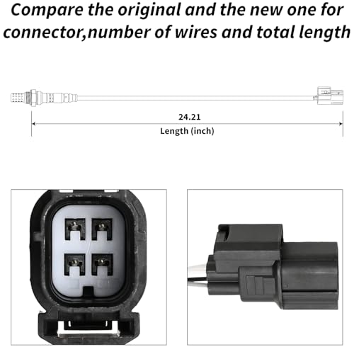 234-4461 Oxygen Sensor Downstream - size: D234-4461