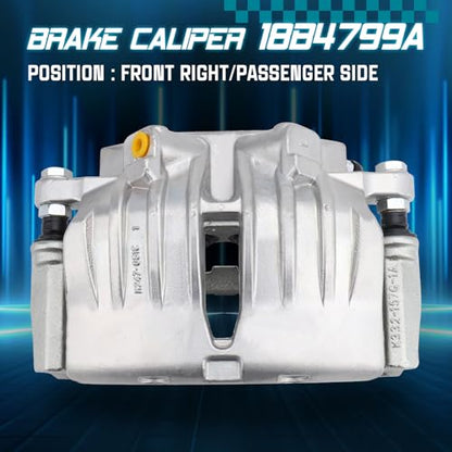 IRONTEK 18B4799A Front Right Passenger Side Brake Caliper - color: Front Right
