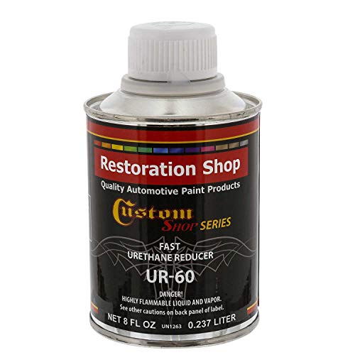 Restoration Shop UR60 Fast Urethane Reducer, 8 Ounce, Low Temperature - style: Fast - Half Pint