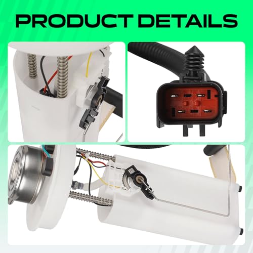 YHTAUTO Fuel Pump Assembly w/Sending Unit for Jeep TJ Wrangler 1997-2002