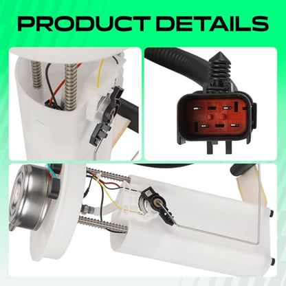 YHTAUTO Fuel Pump Assembly w/Sending Unit for Jeep TJ Wrangler 1997-2002