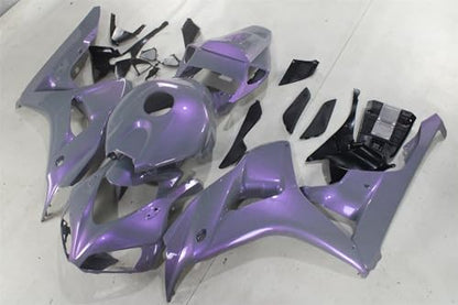 MC Purple Gray Fairing Fit for Honda 2006 2007 CBR1000RR CBR 1000RR Injection Mold ABS Plastics New Bodywork 06 07 M148