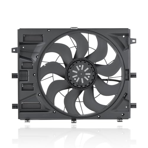 MOSTPLUS Radiator Cooling Fan Assembly 3-PIN Compatible with GMC Terrain Chevrolet Equinox 2018 2019 2020, Replaces OE 23497174 40601-M026080-B2 - style: 2018-2019 Chevy Equinox
