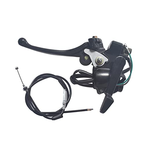 7/8" 22mm Thumb Throttle Cable Dual Brake Lever