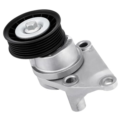 38158 Drive Belt Tensioner Assembly with Pulley Fit for Silverado Sierra 1500 2500 1999-2008, Escalade Tahoe Yukon Escalade 2003-2008 Replace 88929140 - size: 38158