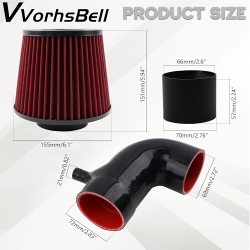 Cold Air Intake System for 2015+ Audi A4/A5 B9 2.0T TFSI Engine - size: 15+ Audi A4/A5 B9 2.0