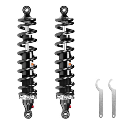 Monotube Pair Rear Shocks, Shock Absorber, Struts for Yamaha Grizzly 660 4x4 (YFM660F,2002-2008); OEM#: 5KM-22210-00-00, 5KM-22210-20-00, 1515-0815; Amortiguadores Para Yamaha Grizzly 660