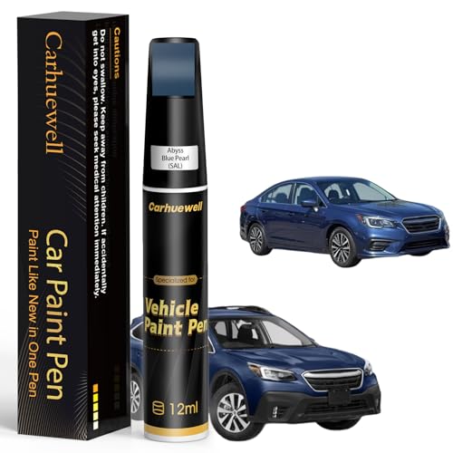 Abyss Blue Pearl(SAL) Touch Up Paint Compatible with SUBARU Car Paint Pen - color: Abyss Blue Pearl(SAL) for Abyss Blue Pearl(SAL) compatible with Ascent-models/Legacy-models/Outback, style: For Subaru