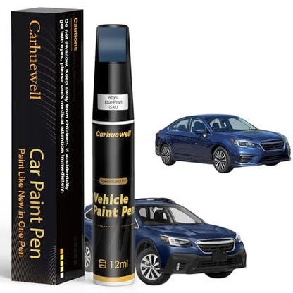 Abyss Blue Pearl(SAL) Touch Up Paint Compatible with SUBARU Car Paint Pen - color: Abyss Blue Pearl(SAL) for Abyss Blue Pearl(SAL) compatible with Ascent-models/Legacy-models/Outback, style: For Subaru