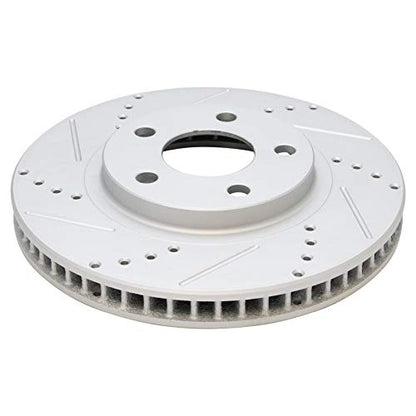 TRQ Brake Performance Rotor Kit Front & Rear - style: BRA15015