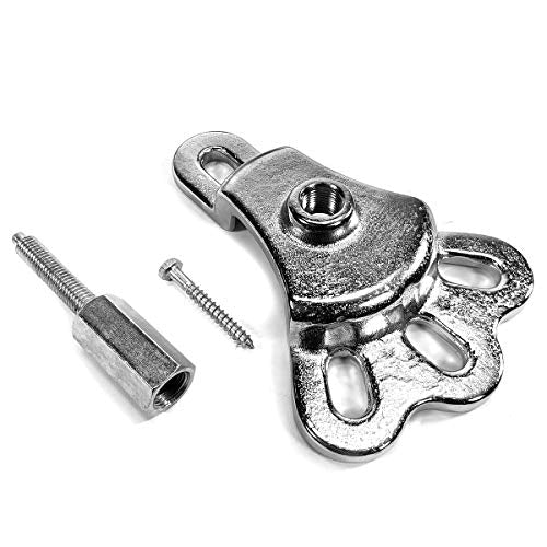 XtremepowerUS Rear Wheel Bearing Puller Kit, 5 lb Slide Hammer Axle Puller Set with CR-V Steel Jaw Attachments, Wheel Hub Remover, Internal & External Puller Adapters - size: 5 Lbs