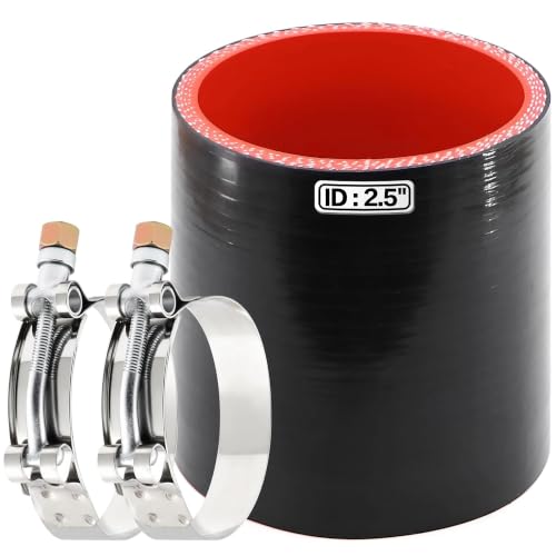 2.5 inch Silicone Coupler ID 2-1/2" Intake Intercooler Turbo Hose Coupling - size: 2.5 Inch
