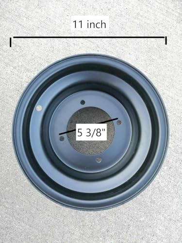 10" Rear Steel Wheel Rim fit for Kandi 150CC 250CC ATV GO KART DUNE BUGGY
