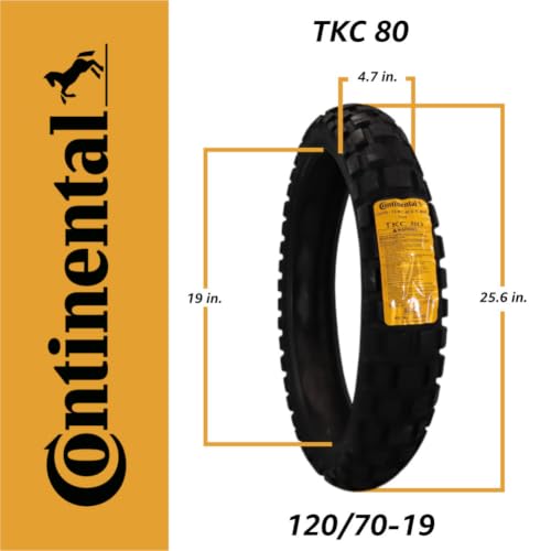 Continental TKC 80 Twinduro Front & Rear Tire Set 120/70-19 & 150/70-18 - size: 120/70-19, 150/70B18