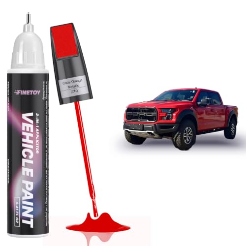 Code Orange Metallic(CN) Car Touch Up Paint for Ford - color: Code Orange Metallic(CN) for 2021-2023 F-150