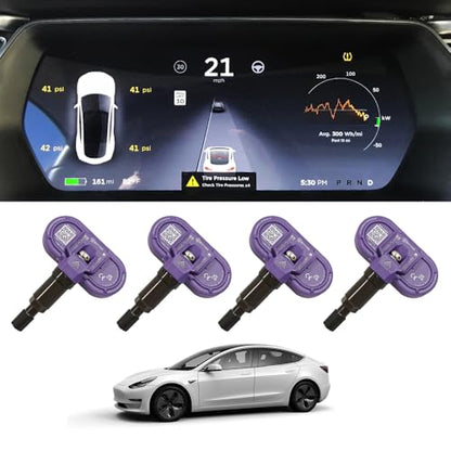 BLE Bluetooth Tire Pressure Monitoring Sensor Fit for Tesla Model 3 Y X S