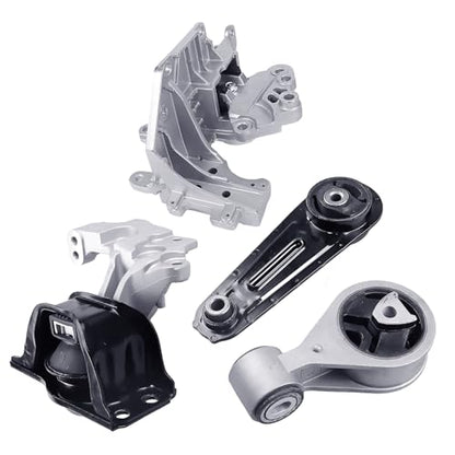 Engine Motor Mount Set & Trans Mount,Replaces A7392 A4352 A4351 A7370 - size: Nissan Rogue 08-13/Select 14-15 L4 2.5L