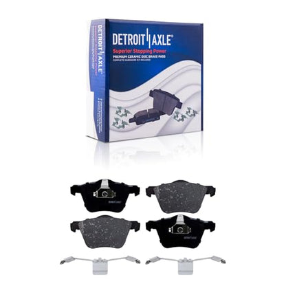 Detroit Axle - Front Brake Kit for 2003-2014 Volvo XC90 - size: 6PR56024/KIT