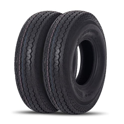 Deestone D901 Rib Highway Trailer, 5.70-8, 2 Tires, 8 Ply, Keychain - size: 5.70-8 8-Ply