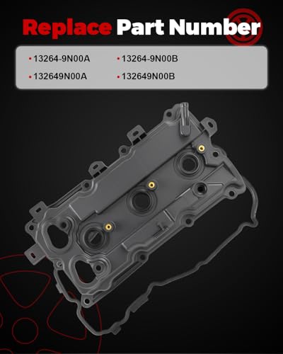 Engine Valve Covers 3.5L V6 Fit for 2009-2014, 2016-2020 Maxima - size: 13264-9N00A