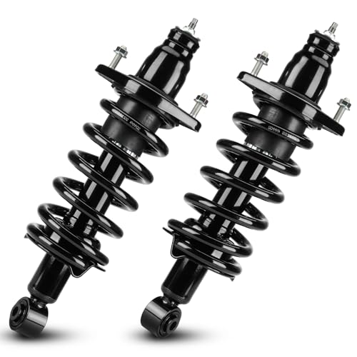 Rear Complete Strut Shock Absorber with Spring Assembly Fit for Honda CRV CR-V 2007 2008 2009 2010 2011 2.4L (ONLY 4WD AWD FWD), Replace 1345688L, 1345688R, 2PCS