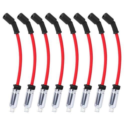 Ozikutech High Performance Spark Plug Wires Set for Chevy GMC 2000-2021 V8 - style: High Performance
