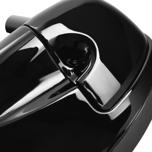 XFMT Motorcycle Lower Fairing w/Glove Box Fit For Harley Touring 1983-2013 - color: Vivid Black For Harley Touring '83-'13