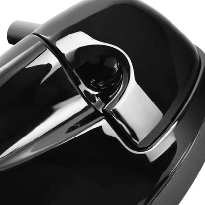 XFMT Motorcycle Lower Fairing w/Glove Box Fit For Harley Touring 1983-2013 - color: Vivid Black For Harley Touring '83-'13