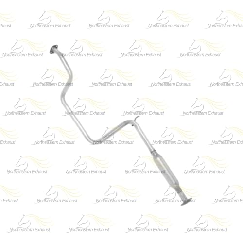 Northeastern Exhaust | Direct Fit Exhaust Resonator Pipe Compatible for 1997-1998 Nissan 200SX 1.6L and 1996 Nissan 200SX 2.0L | Free Gaskets Included | Automotive Replacement Part